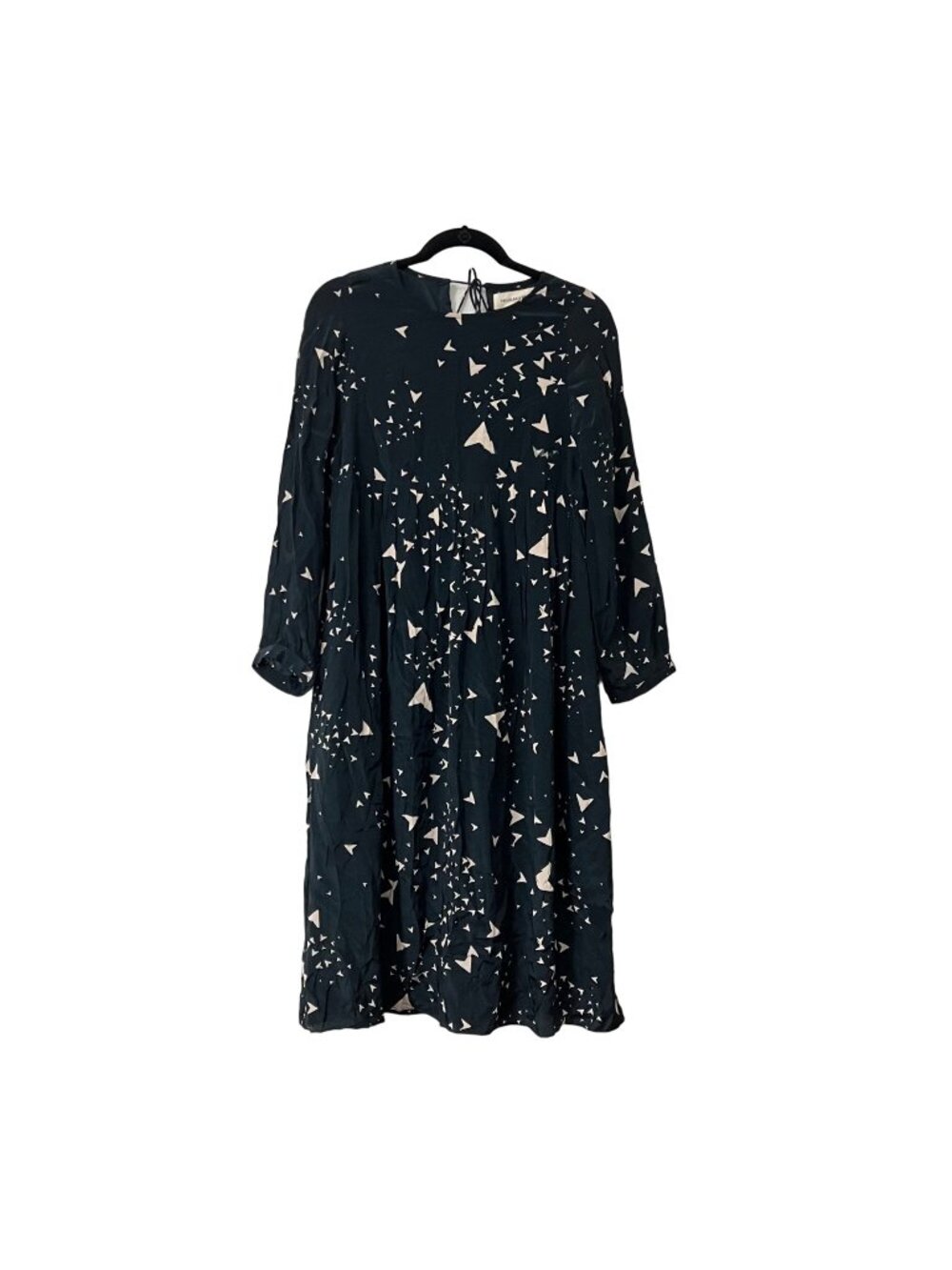 Tallulah & Hope Womens Black Cream Boomerang Geometric Midi Dress Size 4